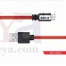 OkaeYa-Flat 240 Micro USB to USB Tangle Free 2.4A Cable, 1.5 Meter (5 Feet)